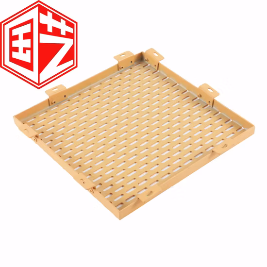Aluminum Building Material Cladding Perforated Plate 3D Exterior Decoration External Facade Accessories and Curtain Wall Panel