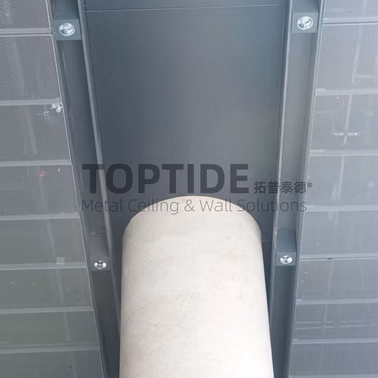 Aluminum Porch Column Wraps Stainless Steel Honeycomb Sandwich Panel Covers